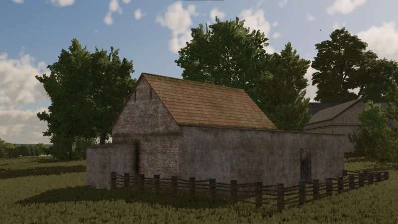 Old Polish Henhouse with Garage v1.0 FS22