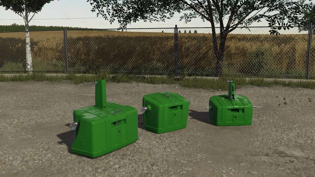 John Deere Weights Pack v1.0 FS22