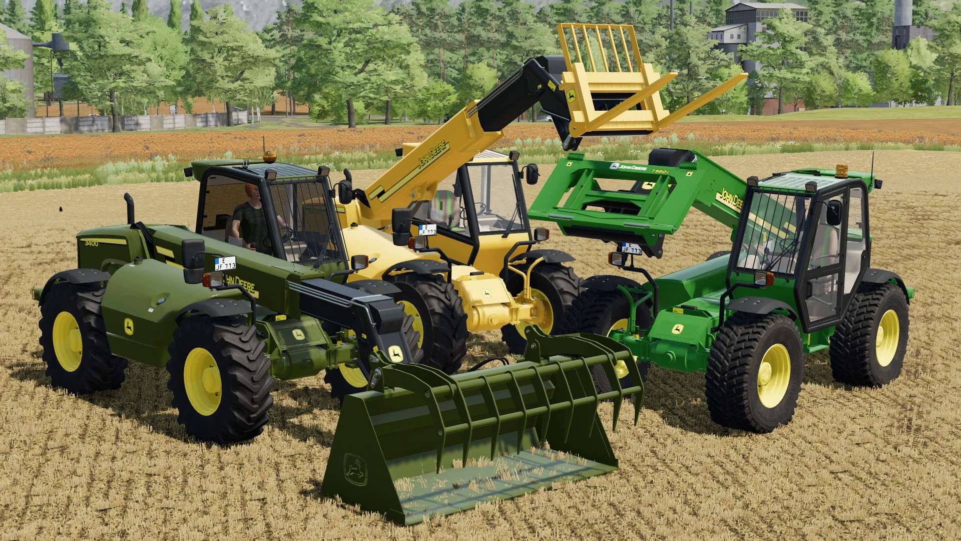 John Deere 3400 Telehandler v1.0 FS22