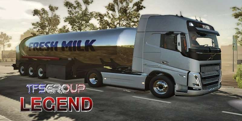 Fresh Milk Tank Trailer v1.0