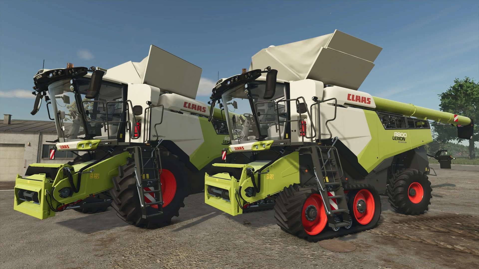 Claas Lexion 6900 & 8800/8900 Terra Trac v1.0