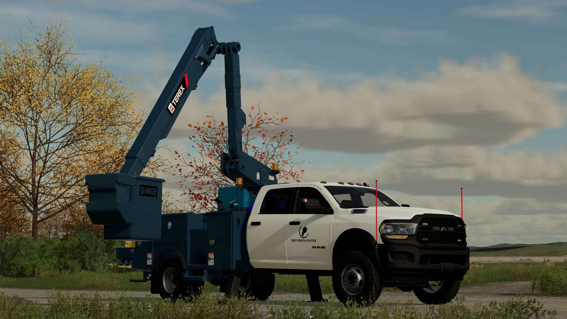 2020 Ram 5500 Bucket Truck v1.0 FS22