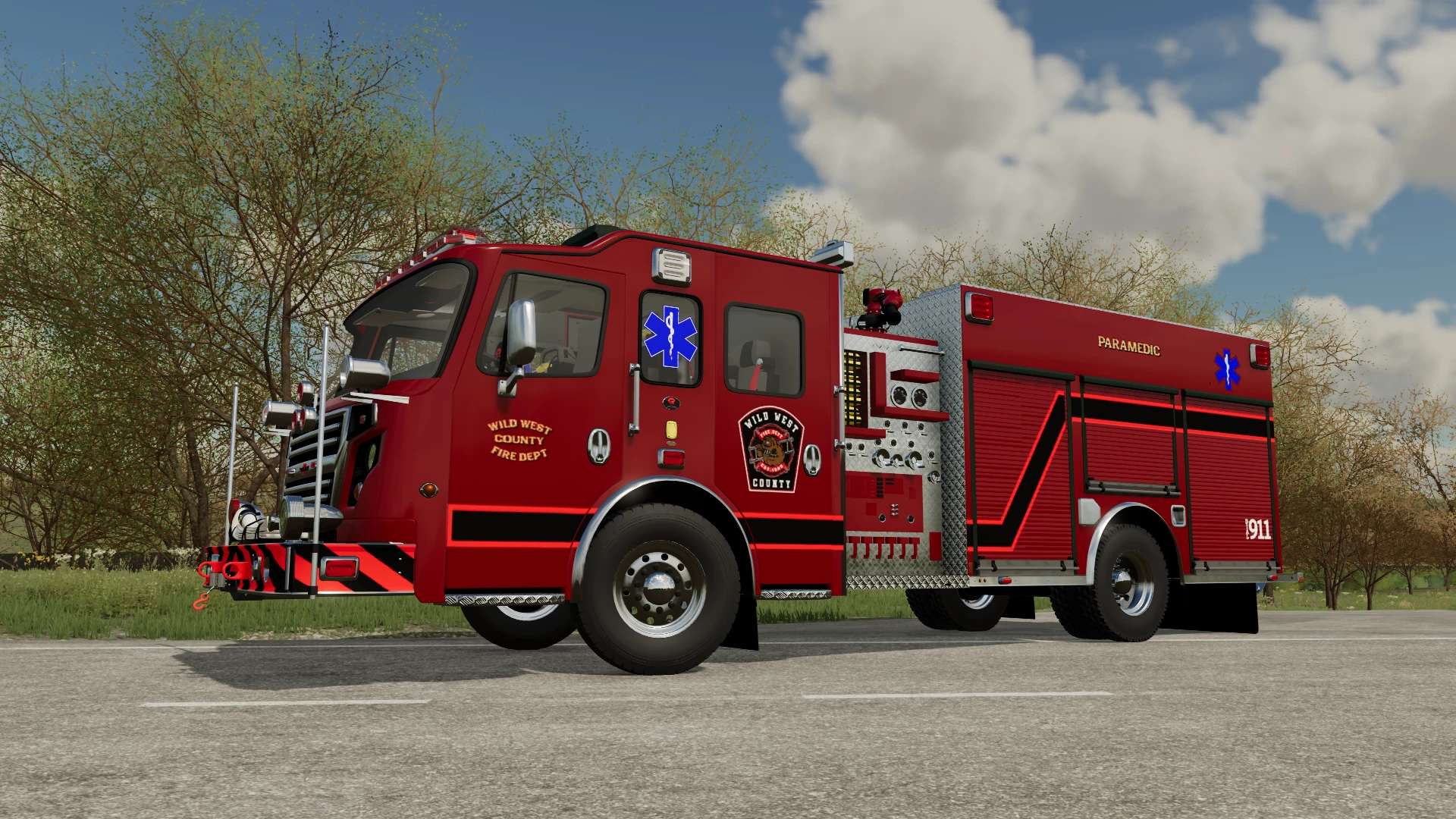 2015 Rosenbauer Mid Mount Engine v3.0 FS22