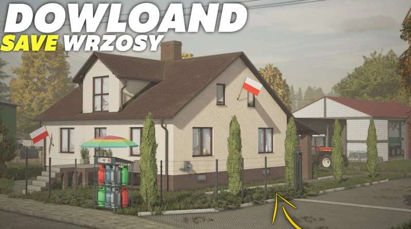 Save WRZOSY MEDIUM POLISH FARM v1.0 FS22