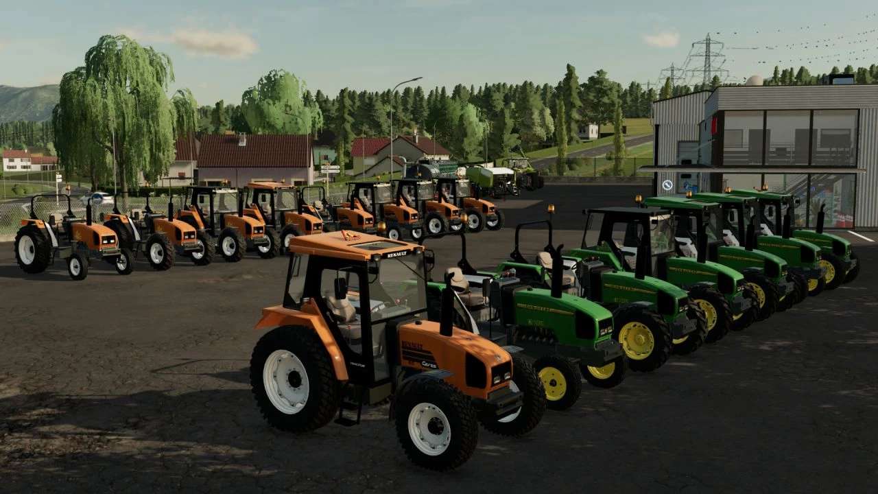 Renault Ceres / John Deere 3000 Pack v1.0 FS22