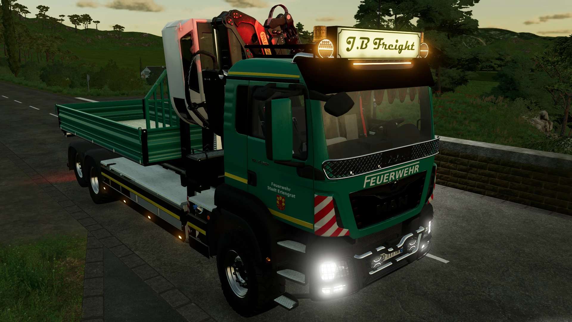 MAN TGS Crane HKL v2.0 FS22