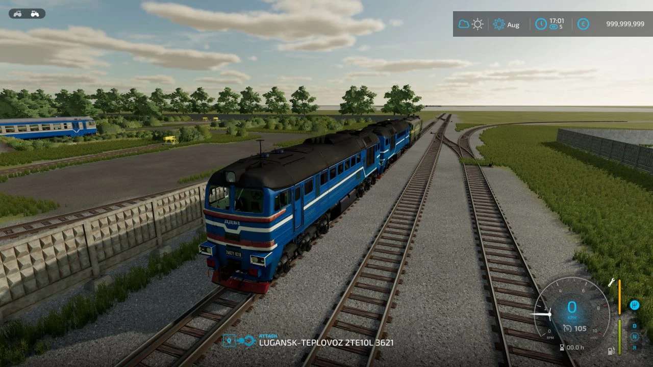 Diesel locomotives of the Lugansk plant v1.0 FS22