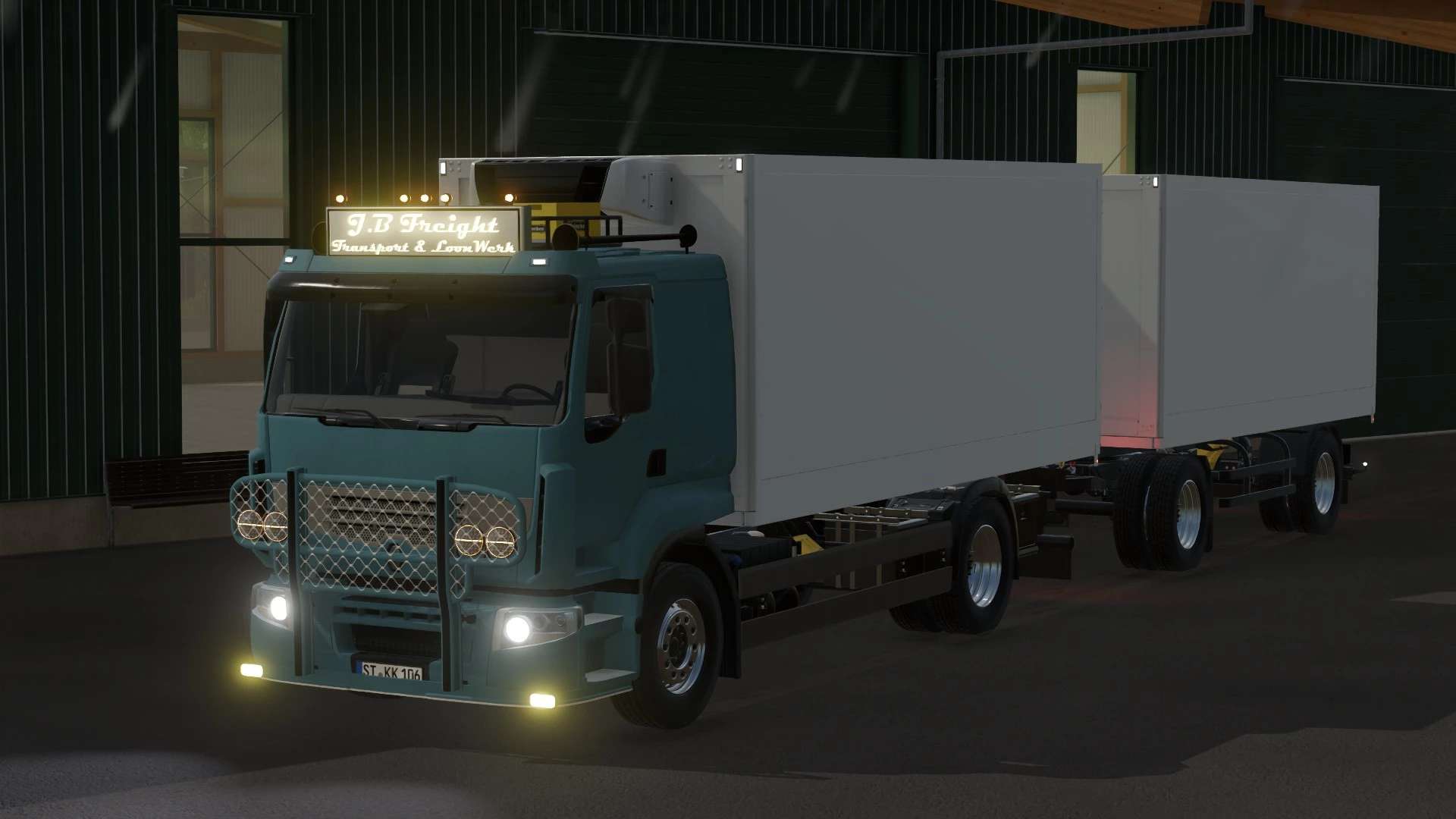 Renault Premium Сargo 4×2 J.B Freight EDIT V1.0 FS22