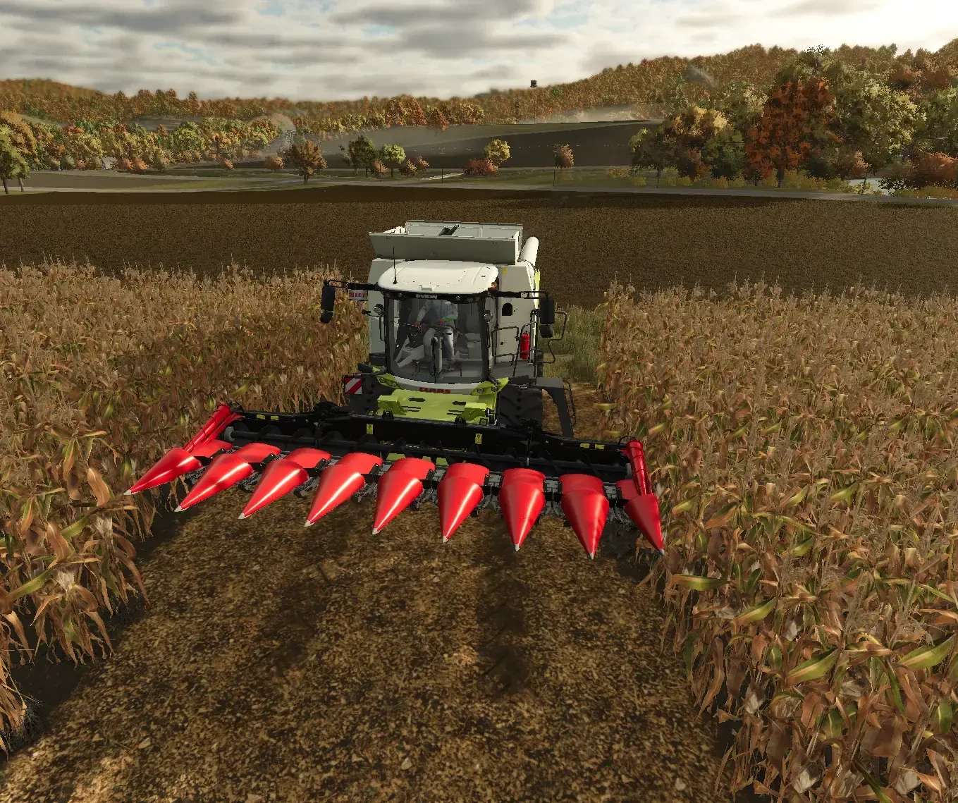 Capello Diamant 8 corn header with mulching function v1.0