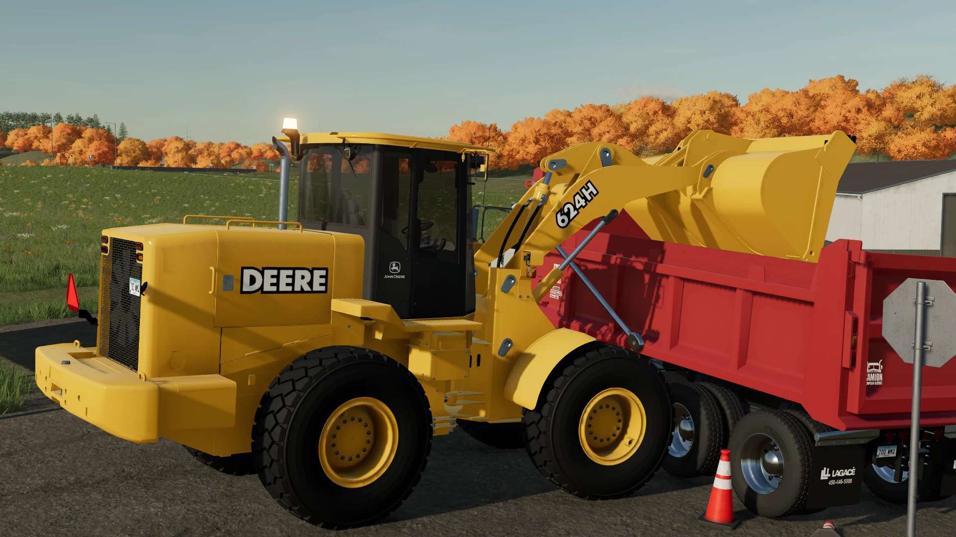 AJ Deere Wheel Loader Pack v1.0 FS22