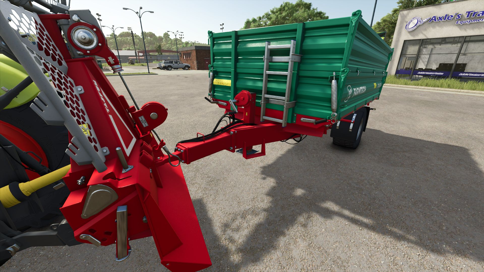 TAJFUN winch + trailer attacher joint v1.0