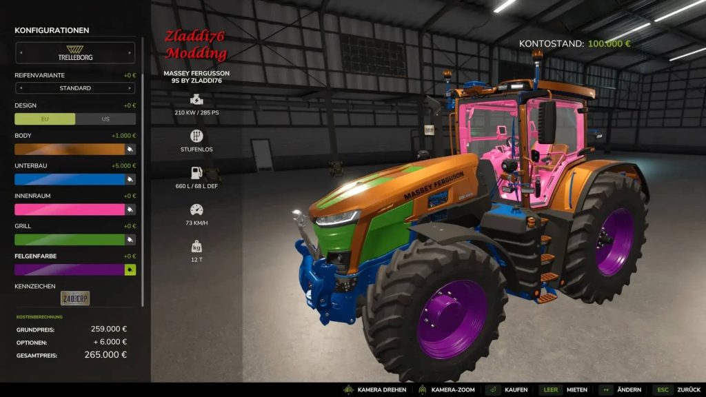 Massey Fergusson 9S V1.0.1