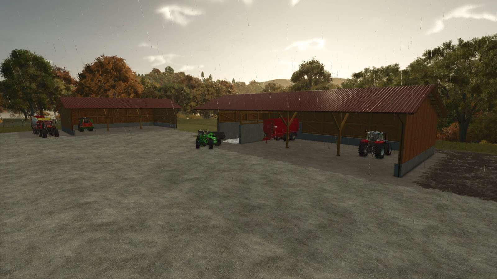 Wood Shelter Set v1.0 FS25