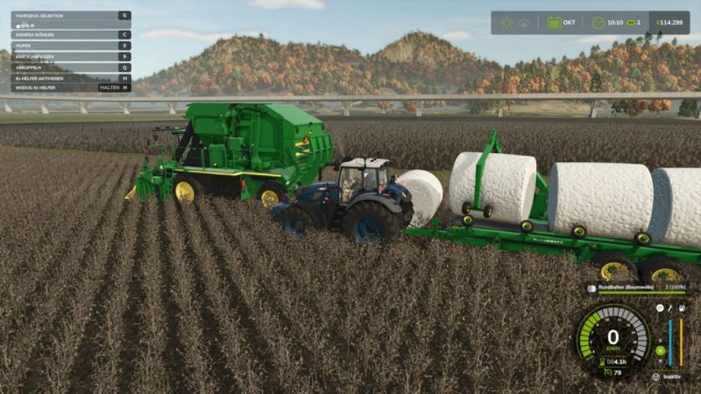 Cotton Harvester Pack John Deere 52 km/h v1.0