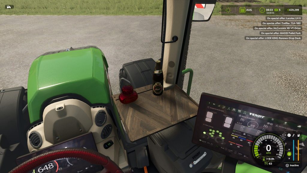 Tractor table (Prefab) V1.0