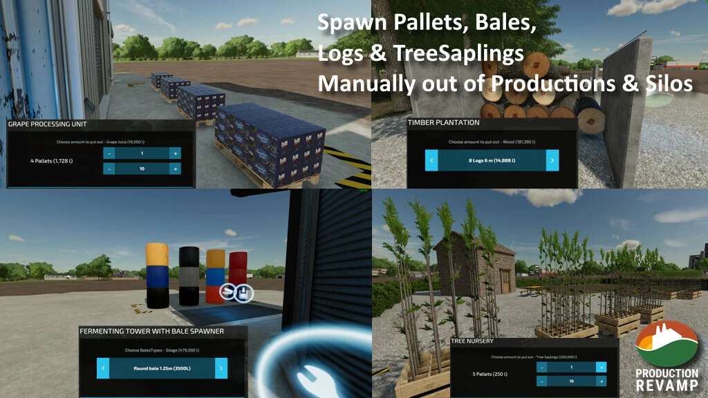 Production Revamp v1.5.0.4 FS22