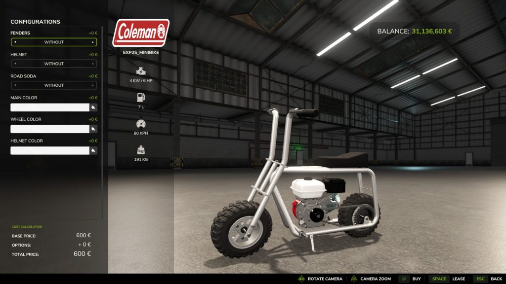 Mini motorbike v1.5