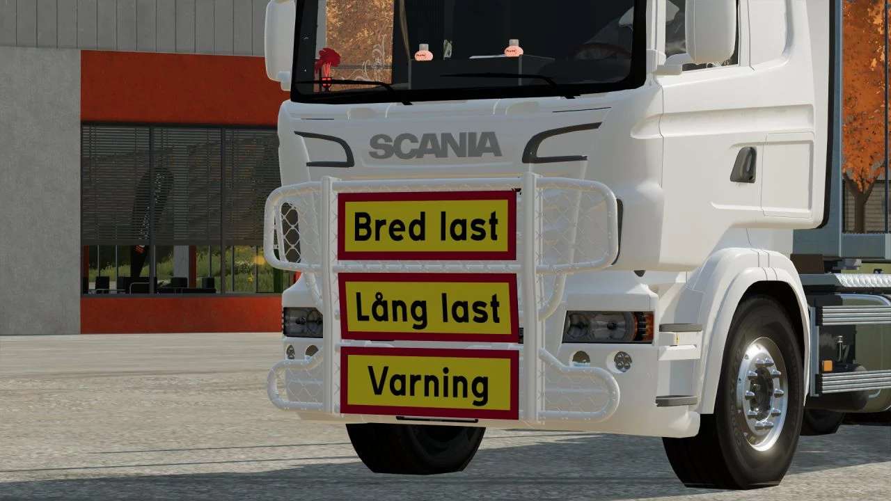 Swedish Warning Signs V1.0 FS22