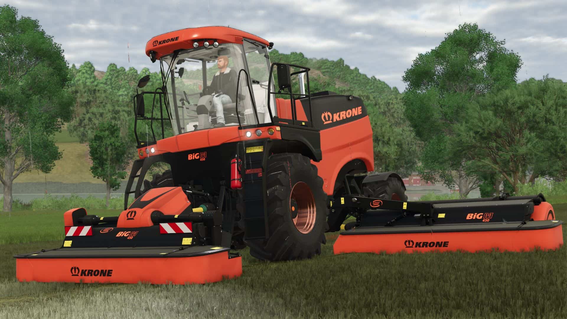 Krone BiG M 450 580hp v1.0