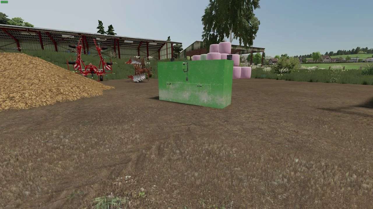 John Deere 2500KG weight V1.0 FS22