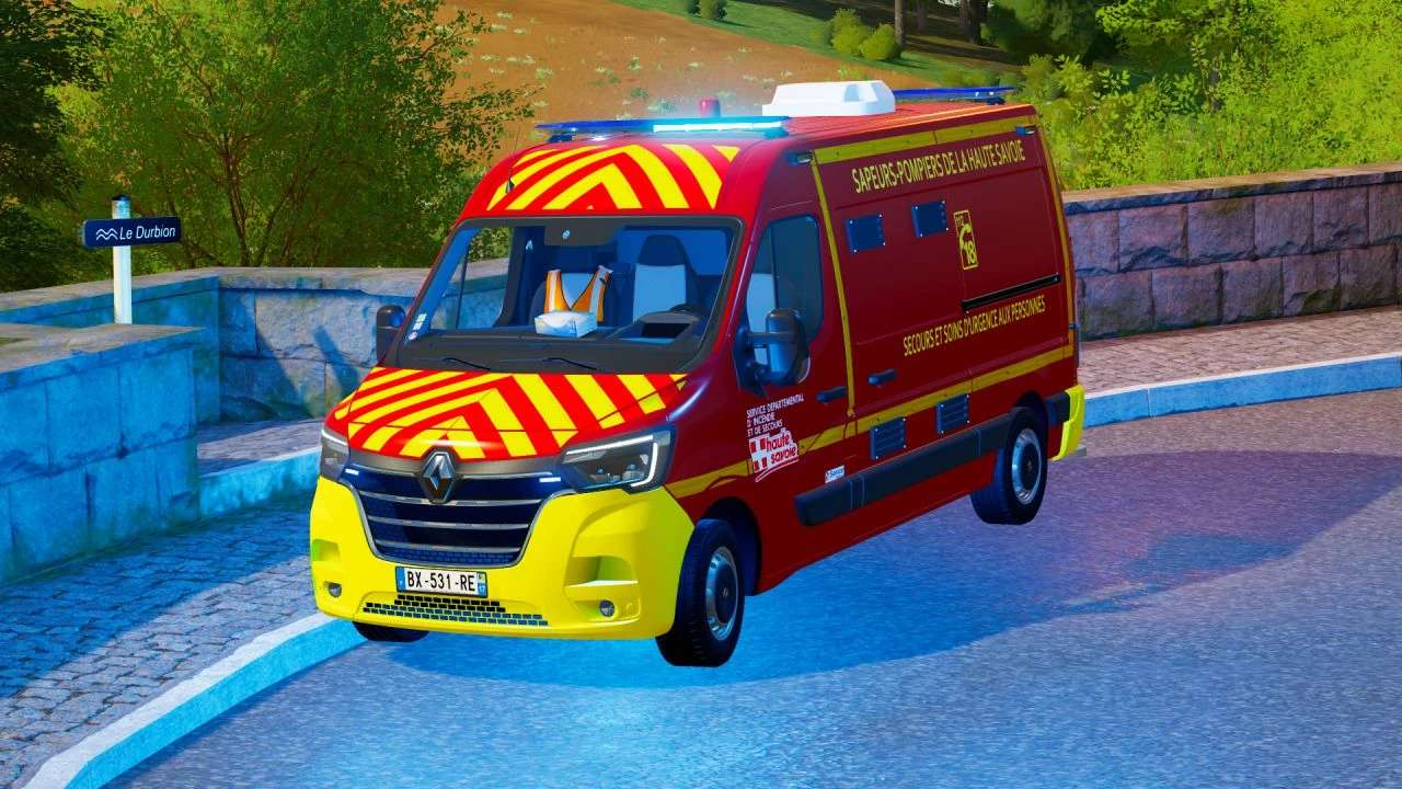 Renault Master IV VSSUAP SDIS 74 (Firefighters) V2.0 FS22