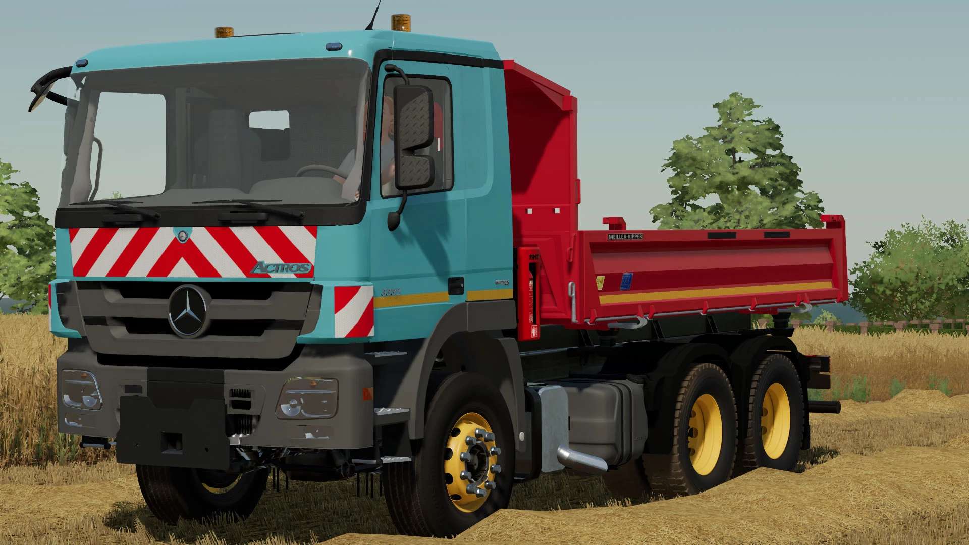 Mercedes Benz Actros 2646/3332 6×4 Tipper Truck v1.0 FS22