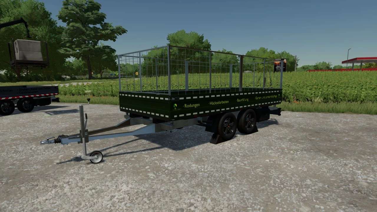 Construction yard Stani trailer v1.0 FS22