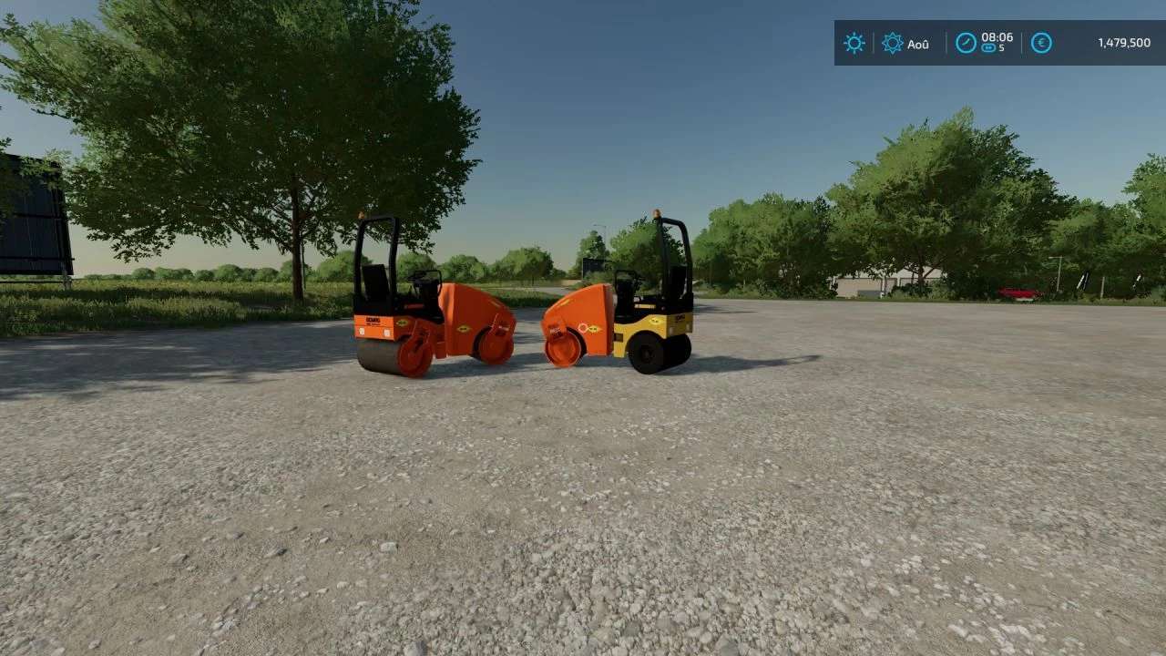 COLAS compactor V1.0 FS22