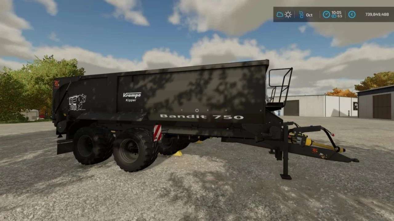 Krampe Bandit 750 v1.1.5.3 FS22