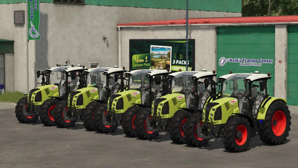 Claas Arion 400 Edited v1.0