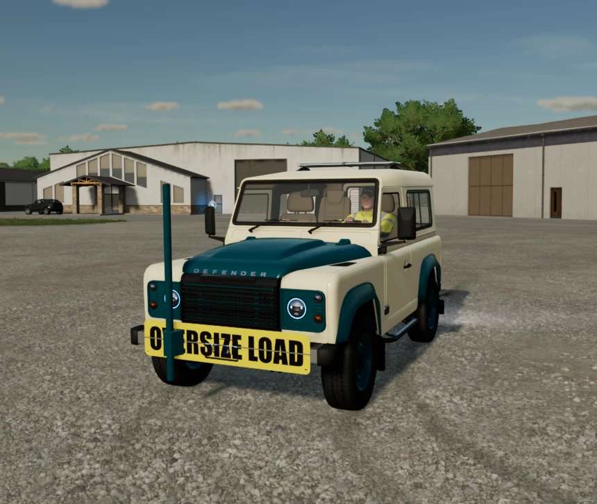 Oversize Load High Pole v1.0.0.2 FS22