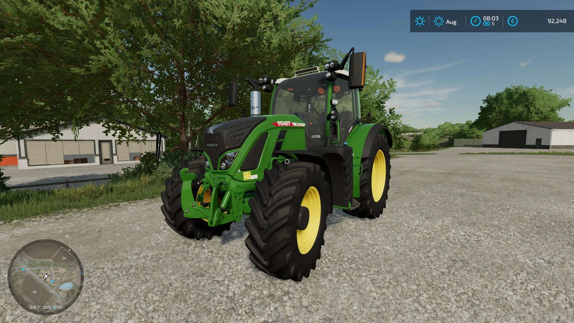 Fendt Vario 700 v1.0 FS22