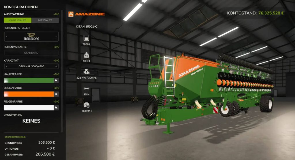 Amazone Citan and Horsch Maestro Multifrucht v1.0