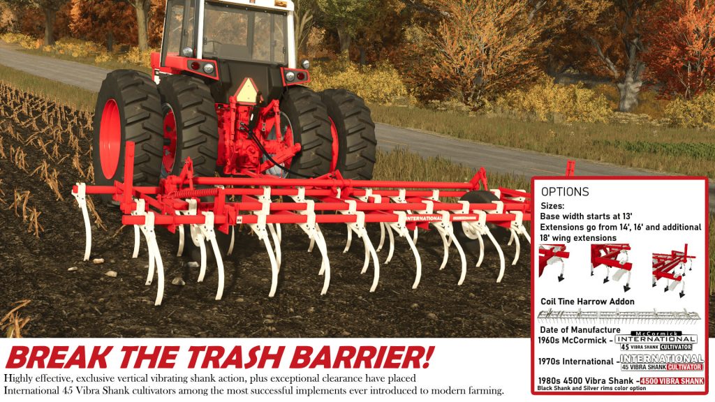 International 45 Vibra shank cultivator v1.0