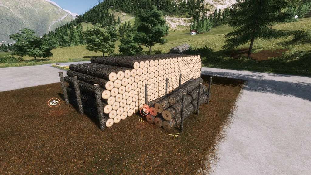 Wood Storage v1.0 FS22